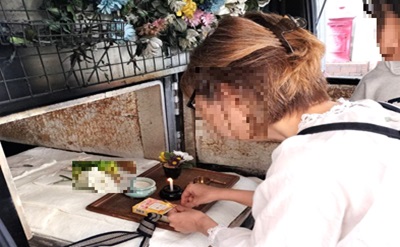 「神奈川県横浜市で愛情深く育てられたセキセイインコちゃんを心を込めてお見送りいたしました」写真